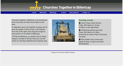 Desktop Screenshot of billericaychurchestogether.org